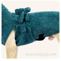 Drying Absorbent Soft Microfiber Dog Bathrobe